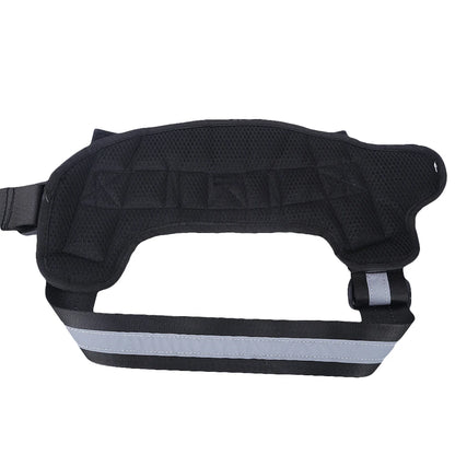 Dog Harness NO PULL Reflective Breathable Adjustable Pet Harness Vest with ID Custom Patch Outdoor Walking Dog Supplies