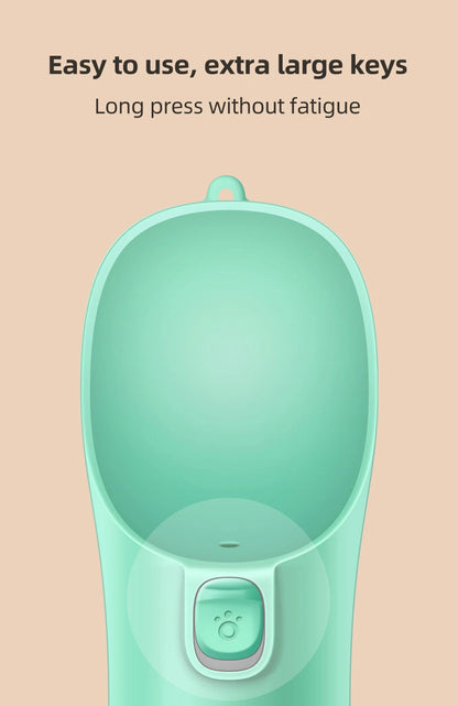 Dog Water Bottle For Pet Dogs Cats Water Feeder Bowls Outdoor Travel Leakproof Puppy Drinking Container Pug Chihuahua Labrador